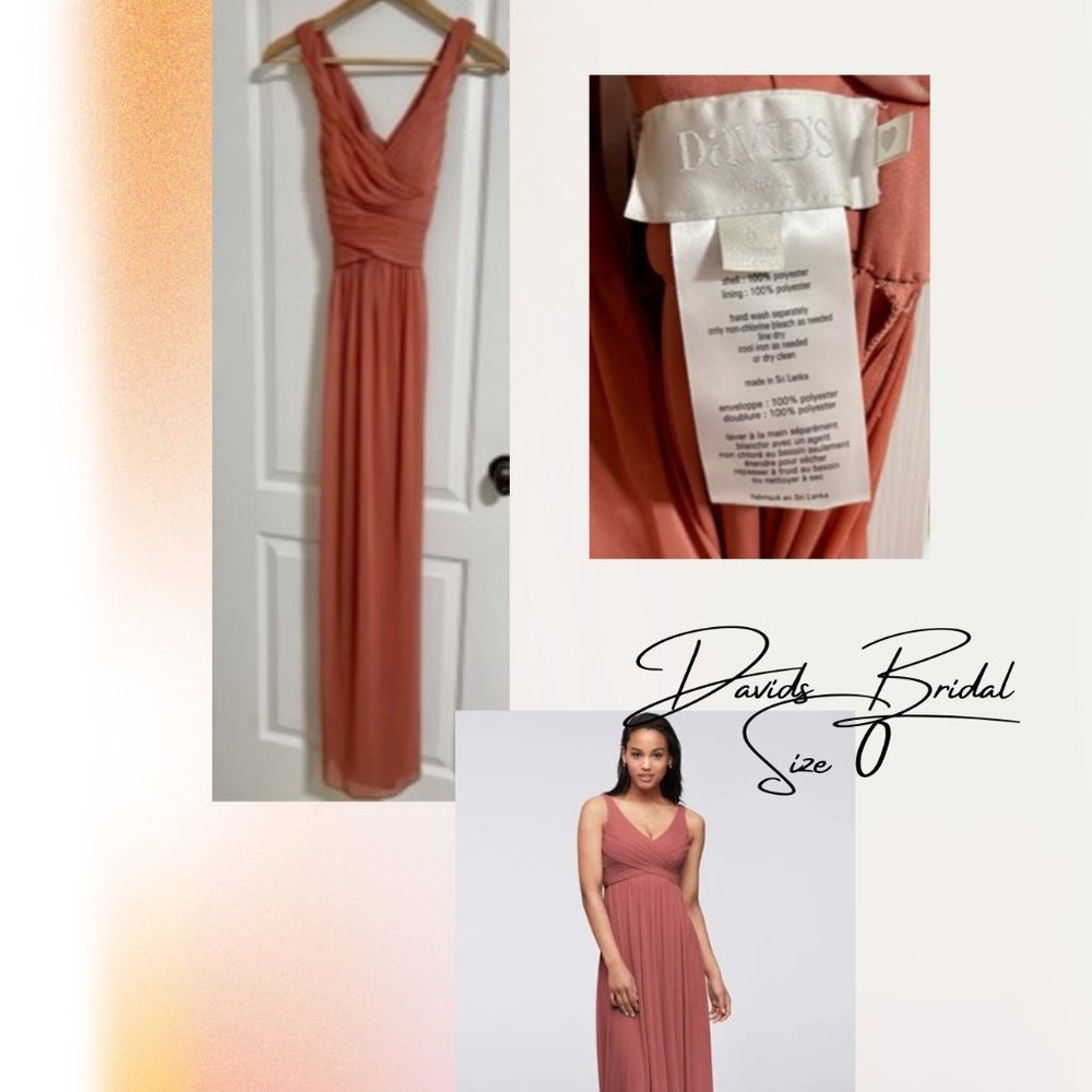 David's Bridal Sedona Evening gown